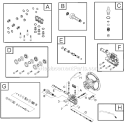 Page B Diagram and Parts List for 020289-0  Briggs and Stratton Pressure Washer